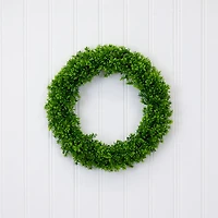 20" Artificial Boxwood Wreath
