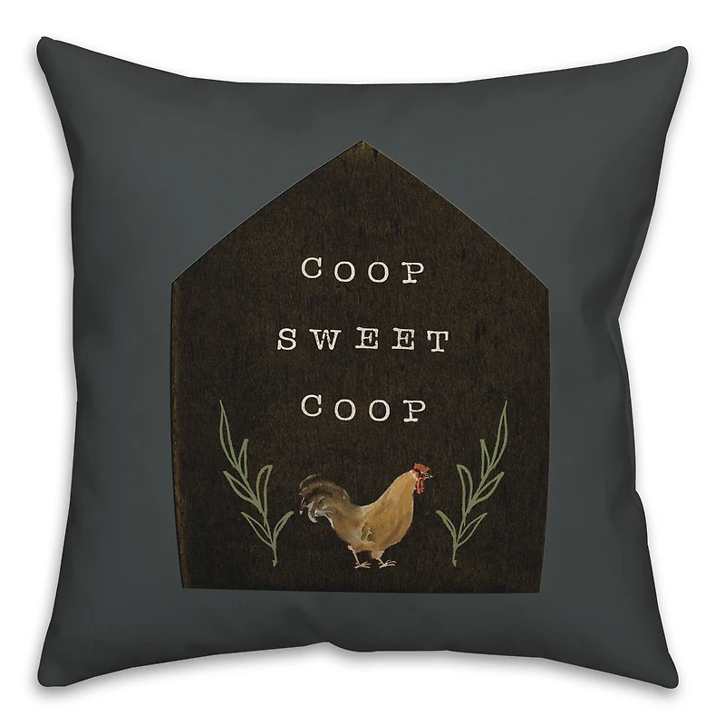 Coop Sweet Coop Indoor/Outdoor Pillow