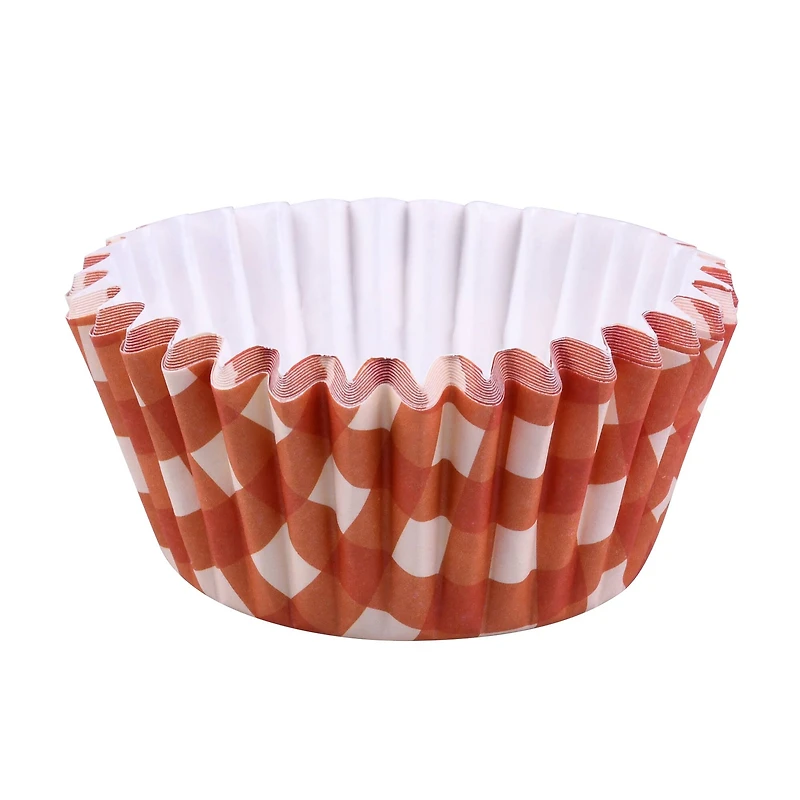 Plaid Pumpkin Baking Cups, 24ct. by Makery™