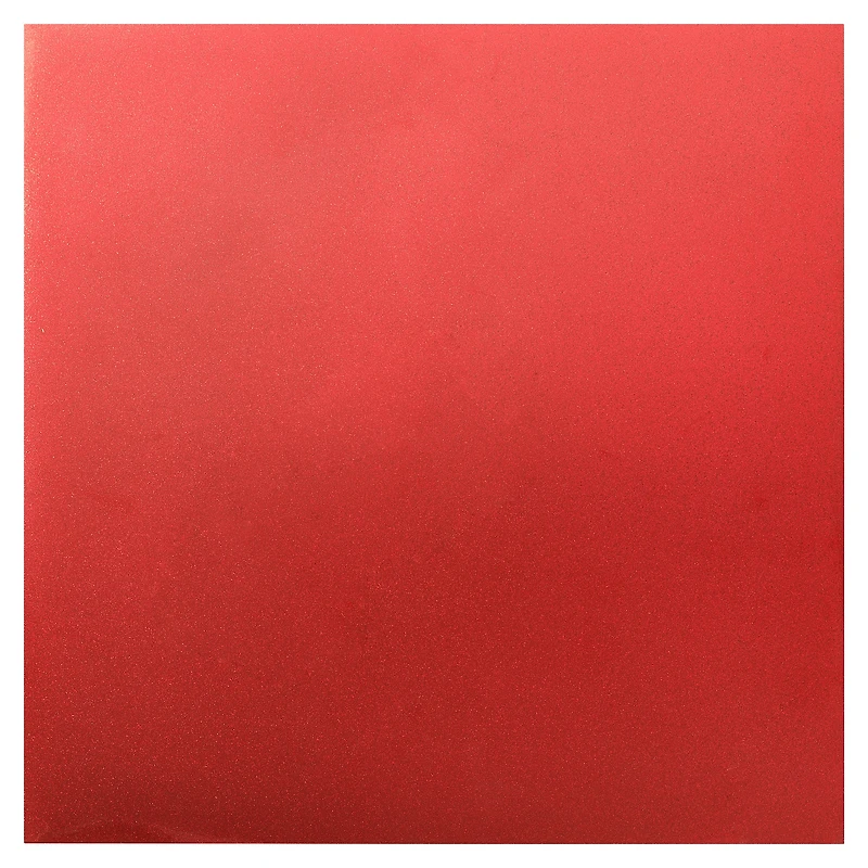 30 Pack: Red Slick Glitter Paper by Recollections®, 12" x 12"