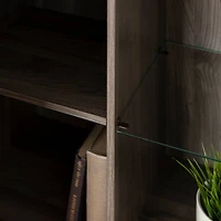 Walker Edison 30" Slate Grey Modern Wood Accent Cabinet 