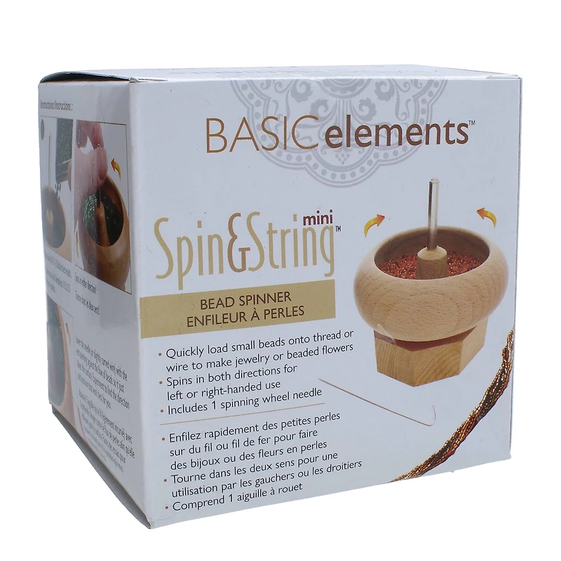 BASIC elements™ Mini Spin & String™ Bead Spinner