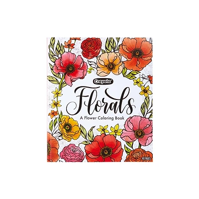 Crayola® Florals Coloring Book