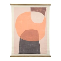 Hello Honey® Abstract Canvas Scroll Wall Hanging