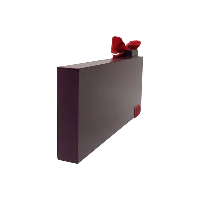 7" Black , Red & Gold Merry Tabletop Décor by Ashland®