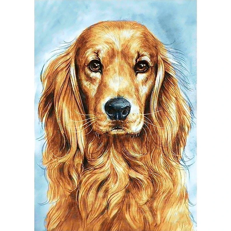 Crafting Spark Faithful Dog Diamond Painting Kit