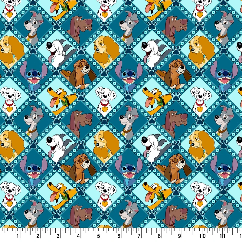 Disney® Dogs Cotton Fabric