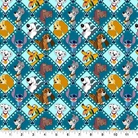 Disney® Dogs Cotton Fabric
