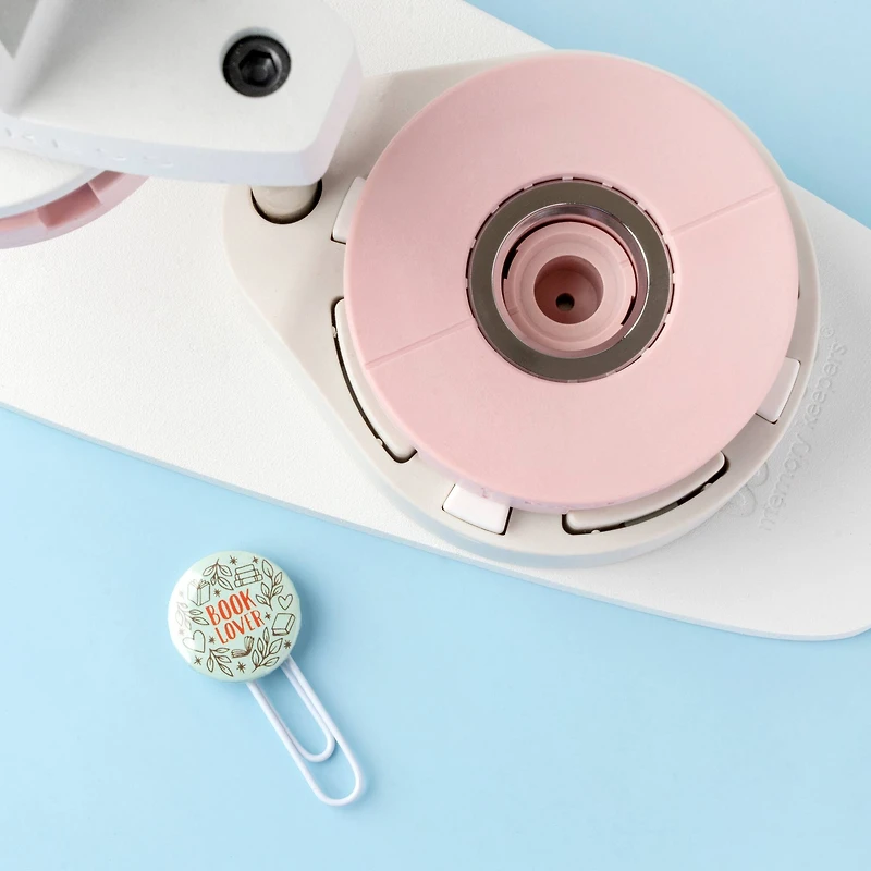 We R Memory Keepers® Button Press™ Paper Clip Backers Kit, Makes 5