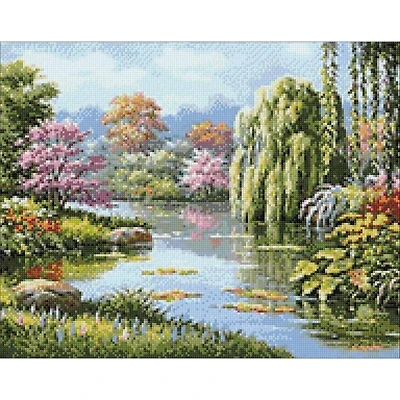 Wizardi Springs Hidden Pond Diamond Painting Kit