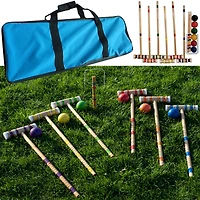 Toy Time Croquet Set with Carrying Case