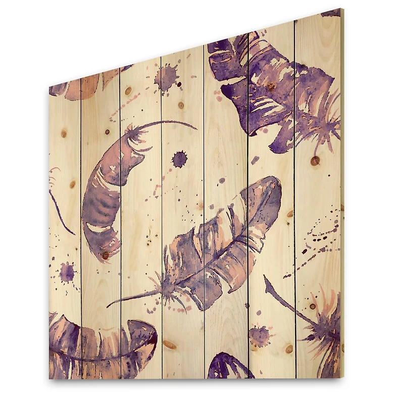 Designart - Ethnic Feathers