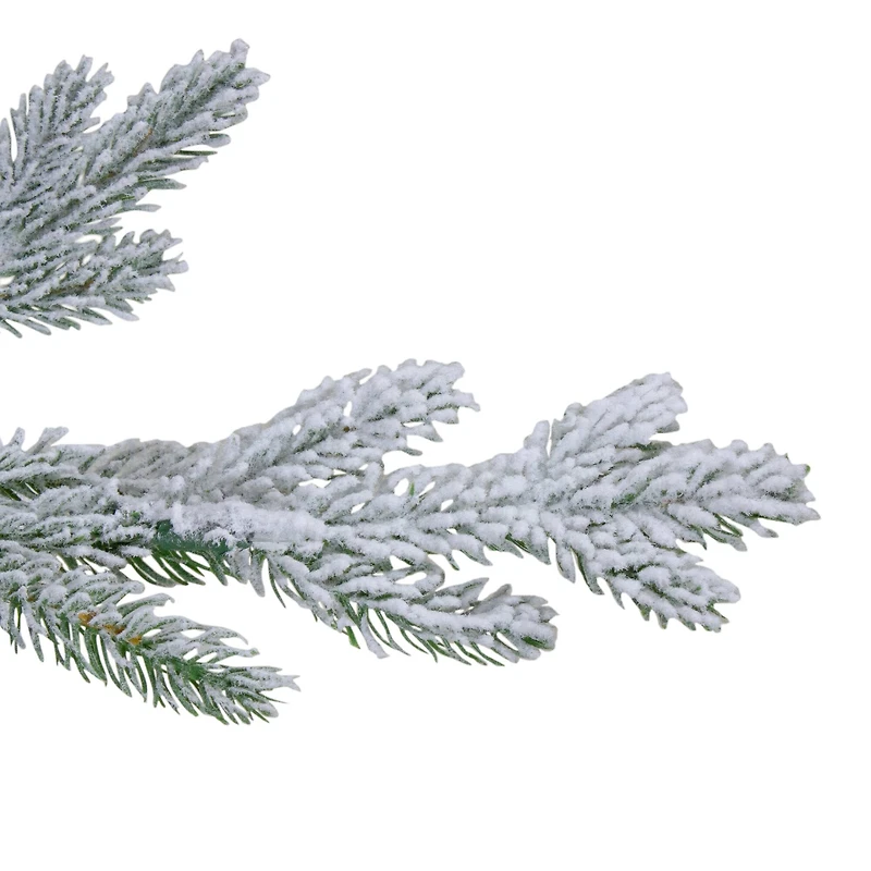 6.5ft. Unlit Real Touch™️ Flocked Little River Fir Artificial Christmas Tree