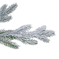6.5ft. Unlit Real Touch™️ Flocked Little River Fir Artificial Christmas Tree
