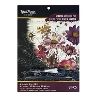 Brea Reese™ 9" x 12" Woodland Songs Scratch Art Paper Pad