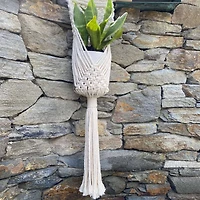 Flora Bunda 33" Macramé Plant Hanger