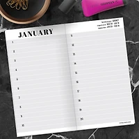 TF Publishing Stripes Perpetual Birthday & Celebration Pocket Book