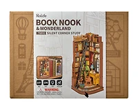Rolife® Silent Corner Study DIY Book Nook Shelf Insert Kit
