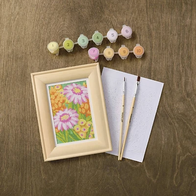 Bouquet Paint-by-Number Framed Mini Kit by Artist's Loft®
