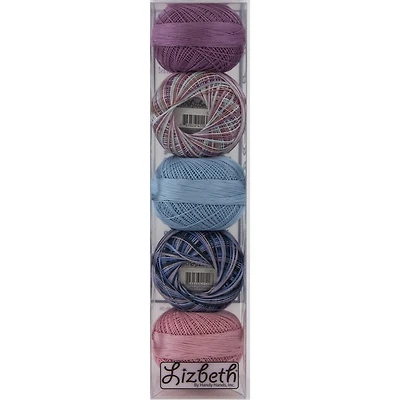Handy Hands Lizbeth Country Cordonnet Cotton Thread Pack, Size 10