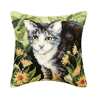 Orchidea Needlepoint Kit Cushion