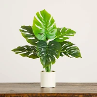 20in. Artificial Swiss Monstera Plant