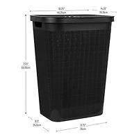 Mind Reader 18" x 24" Slim Laundry Hamper
