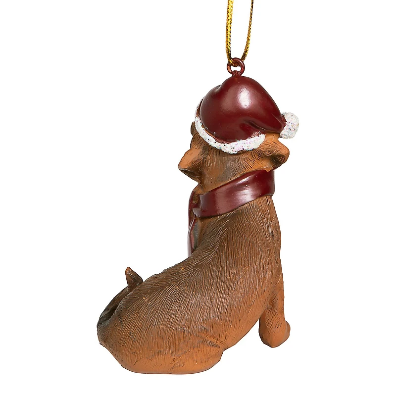 3.5" Dachshund Holiday Dog Ornament