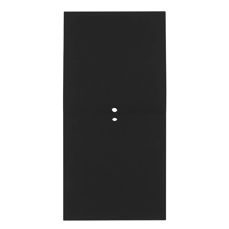 6" x 6.5" Black 65lb. Cardstock Paper Pad by Recollections™, 100 Sheets
