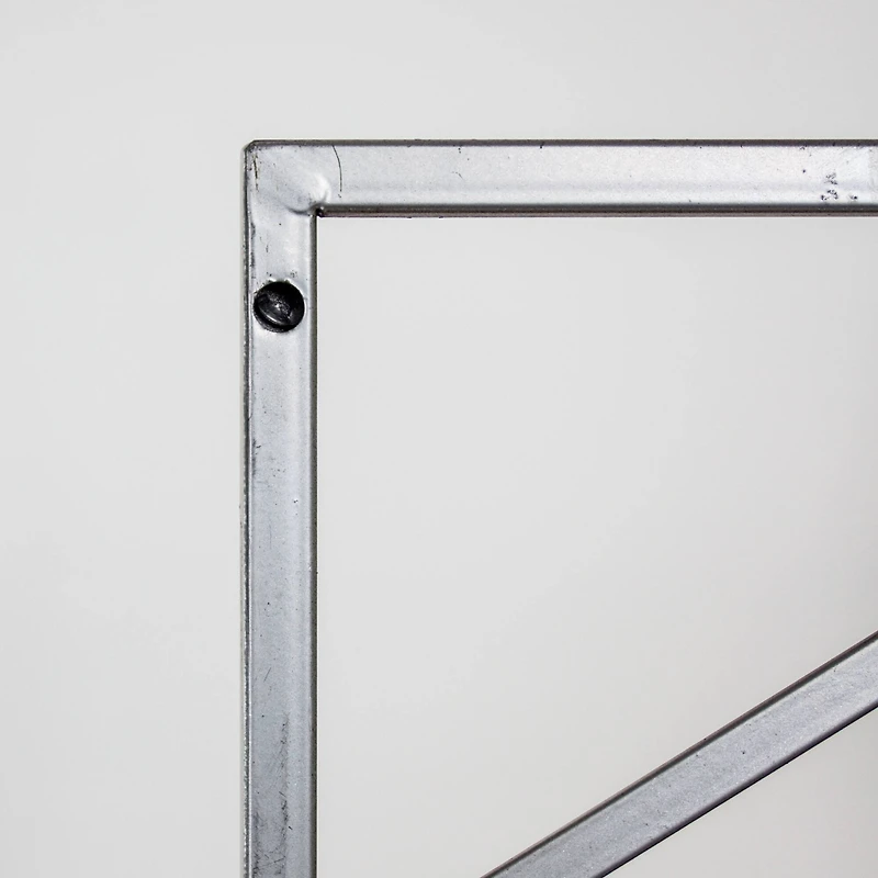 16" Wood & Metal Hanging Shelf Rack