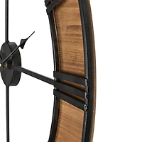 Glitzhome® 30" Oversized Farmhouse Wall Clock