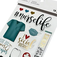 Nurse Life Dimensional Stickers by Recollections™
