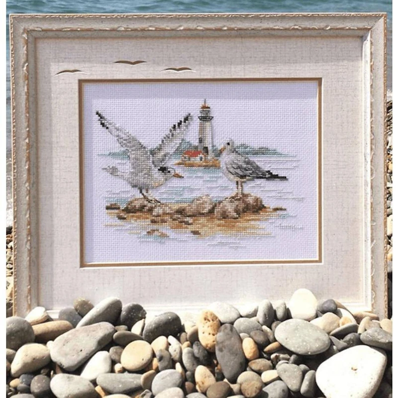 Alisa Seagulls Cross Stitch Kit