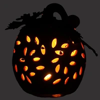 6" Ceramic Pumpkin LED Decoration