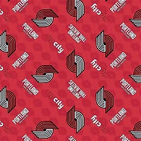 Camelot Fabrics NBA Portland Trail Blazers Cotton Precut Fabric Bundle