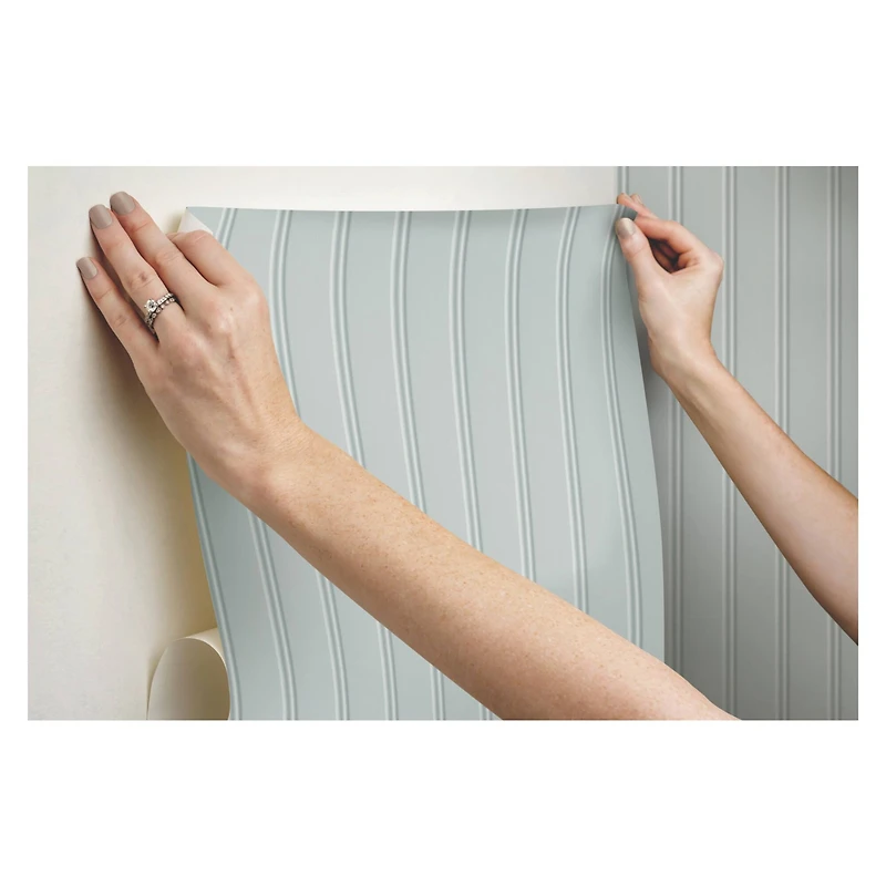 RoomMates Beadboard Peel & Stick Wallpaper