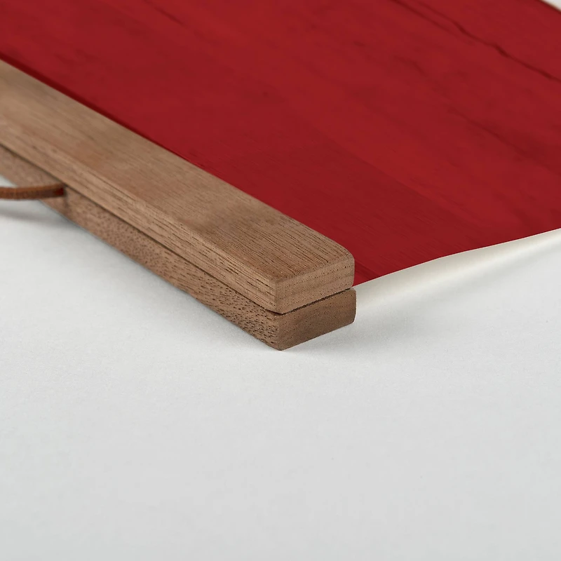 America the Beautiful Teak Hanging Canvas 