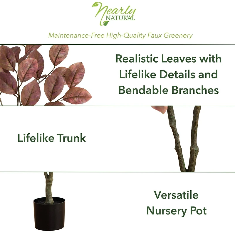 3.5ft. Brown Autumn Dogwood Artificial Potted Tree