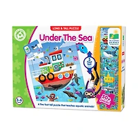 Long & Tall Puzzle - Under The Sea: 50+ Pcs