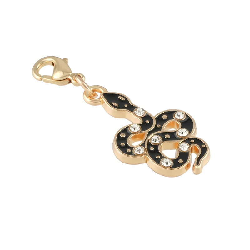 Black Snake Charm by Bead Landing™