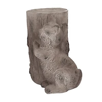 Brown MGO Modern Farmhouse Garden Sculpture, 15" x 14" x 10"