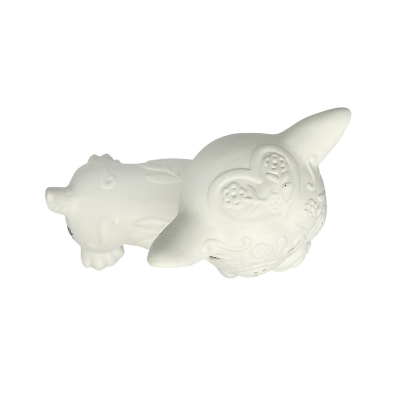 7" DIY LED Dog Ceramic Décor by Ashland®