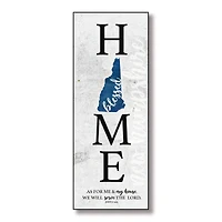 Blessed New Hampshire Home Wall Plaque