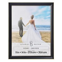 Home Black & Gold Line Wall Frame by Studio Décor