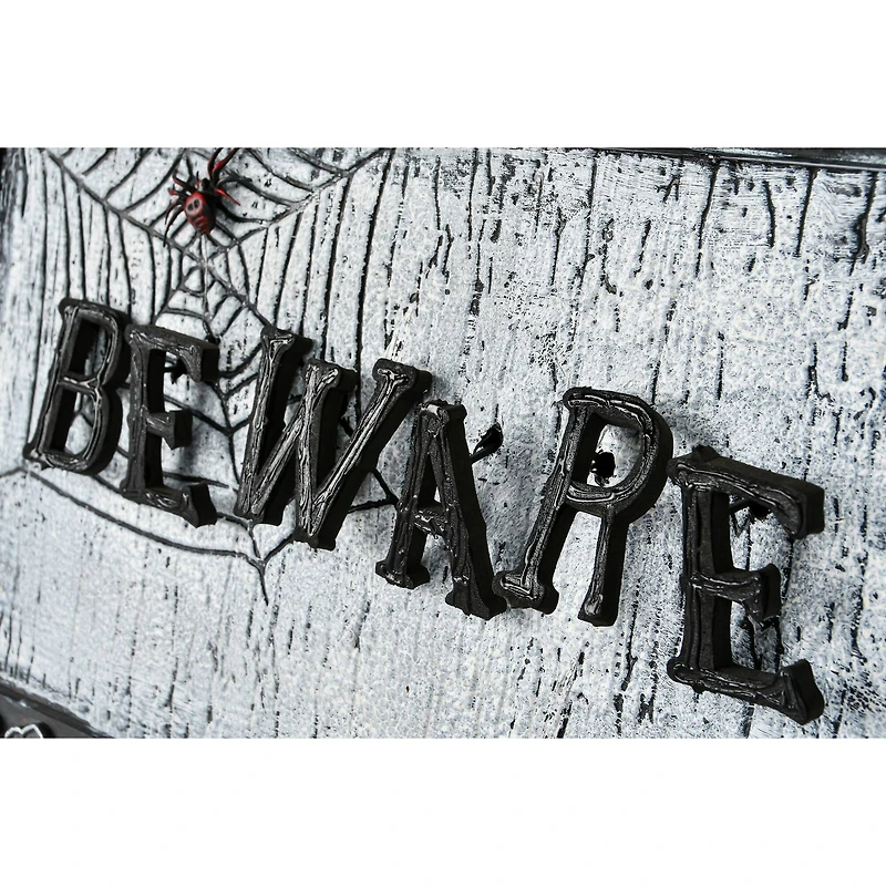 18" Halloween Sound Activated Animated Door Sign