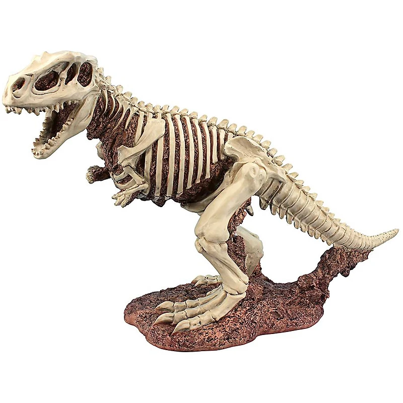 Design Toscano 14.5" Bad to the Bone Jurassic T-Rex Raptor Dinosaur Statue