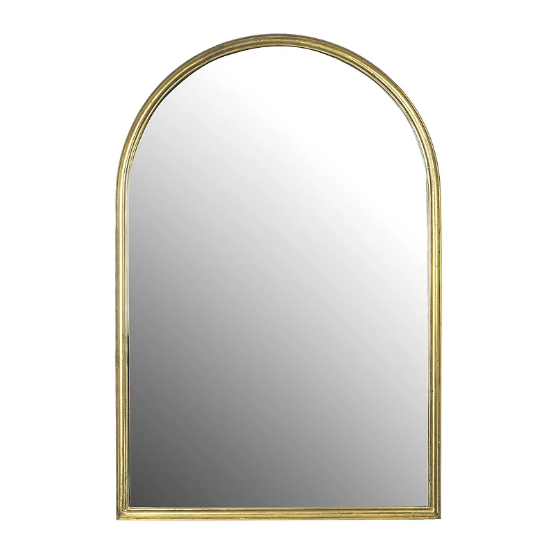 Hello Honey® 36" Gold Arched Metal Wall Mirror