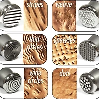 The Beadsmith® Interchangeable Texturing Hammer