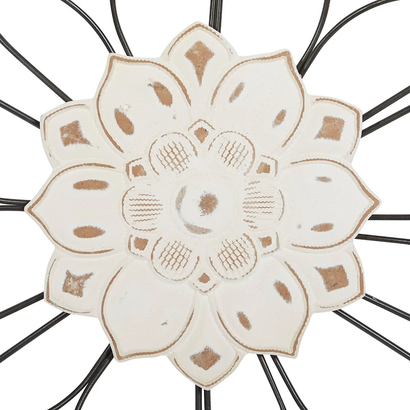 Black Traditional Metal Wall Décor Set