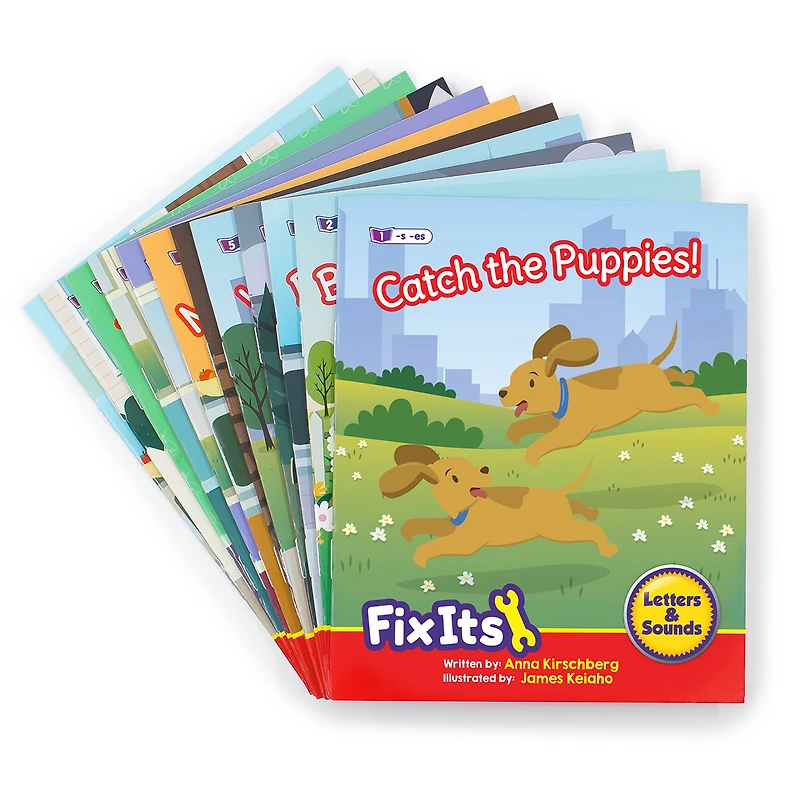 Junior Learning® Decodable Readers Fix Its Suffixes Fiction Phase 6 Set